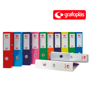 Archivador Grafcolor Din A-4 65mm color naranja