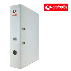 Archivador Grafcolor Din A-4 65mm color blanco