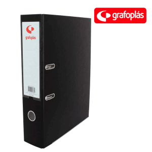 Archivador Grafcolor Din A-4 65mm color negro