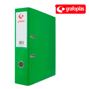 Archivador Grafcolor Din A-4 65mm color verde
